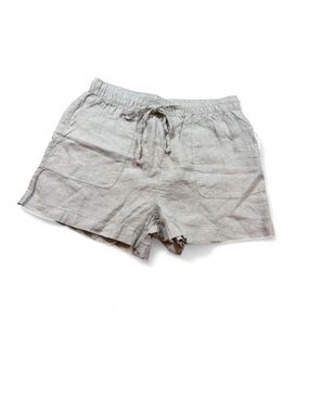 C&C California 100% Linen Drawstring Shorts – Size L